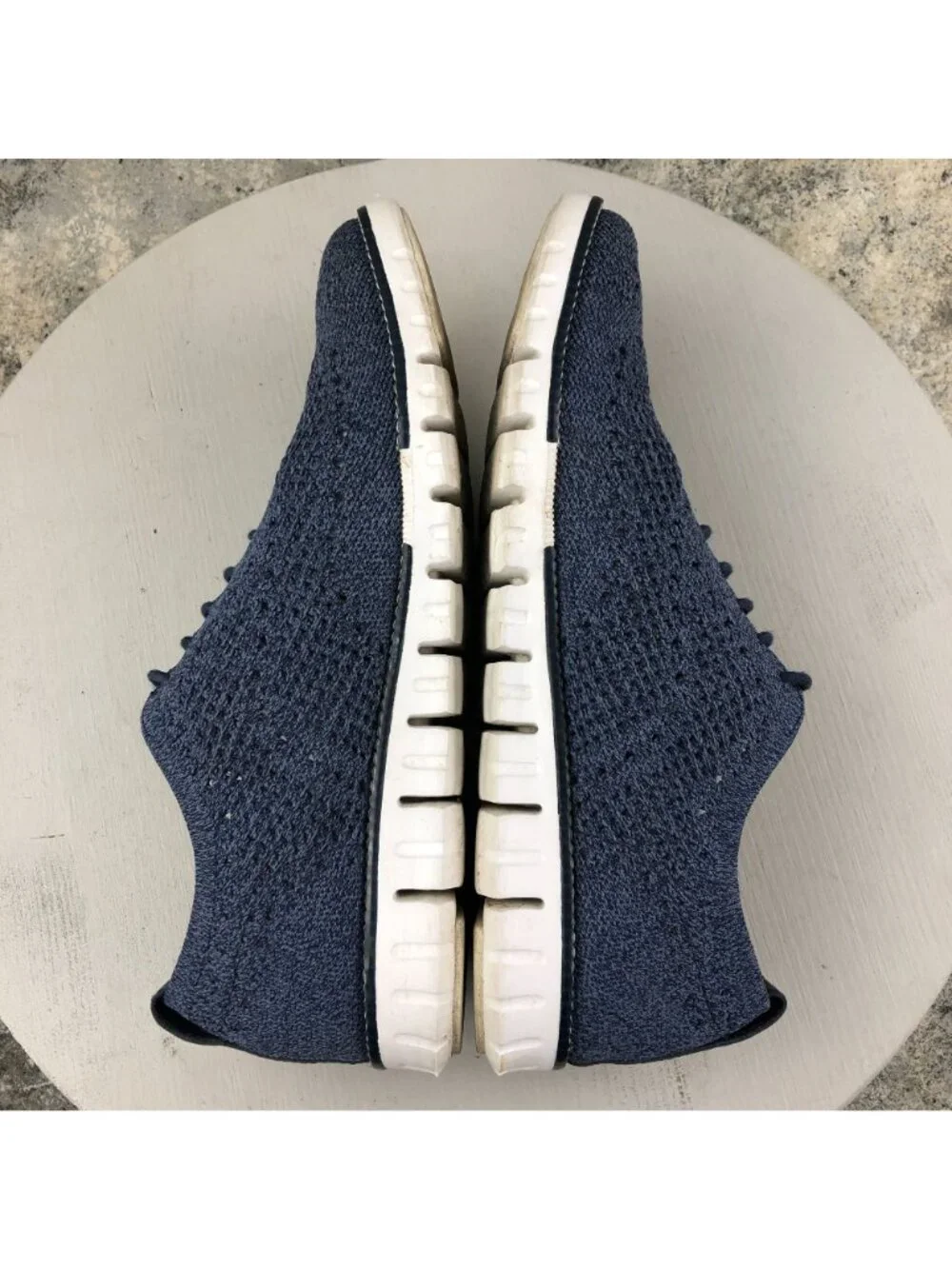 Cole Haan Men's Size 10M ZeroGrand Stitchlite Blue Wingtip Oxford Casual Shoes